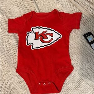 NFL Red Kansas City Chiefs Infant Bodysuit